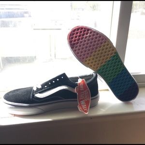 RARE Rainbow Vans